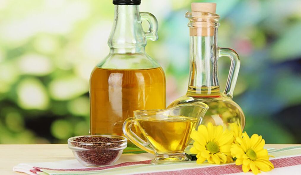 Կտավատի յուղ հզորության համար